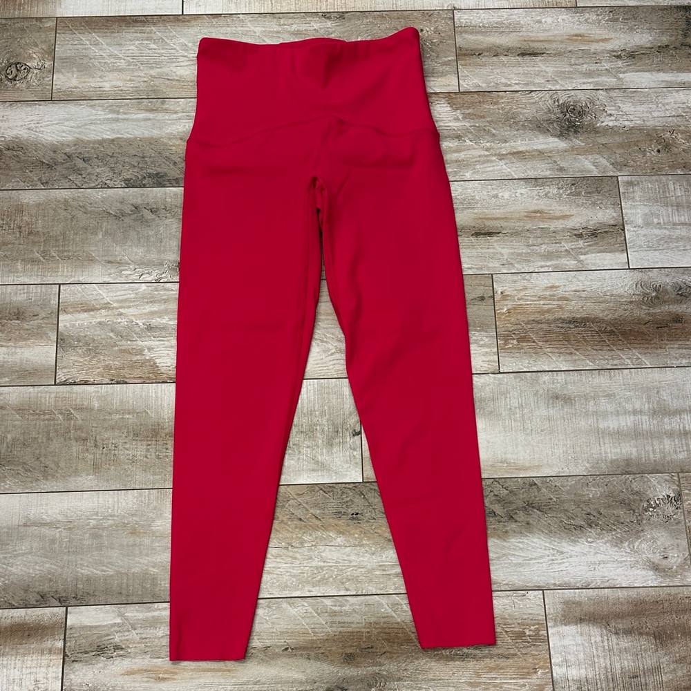 Spanx High-Waist Active Leggings - Hot Pink- Never Worm - medium